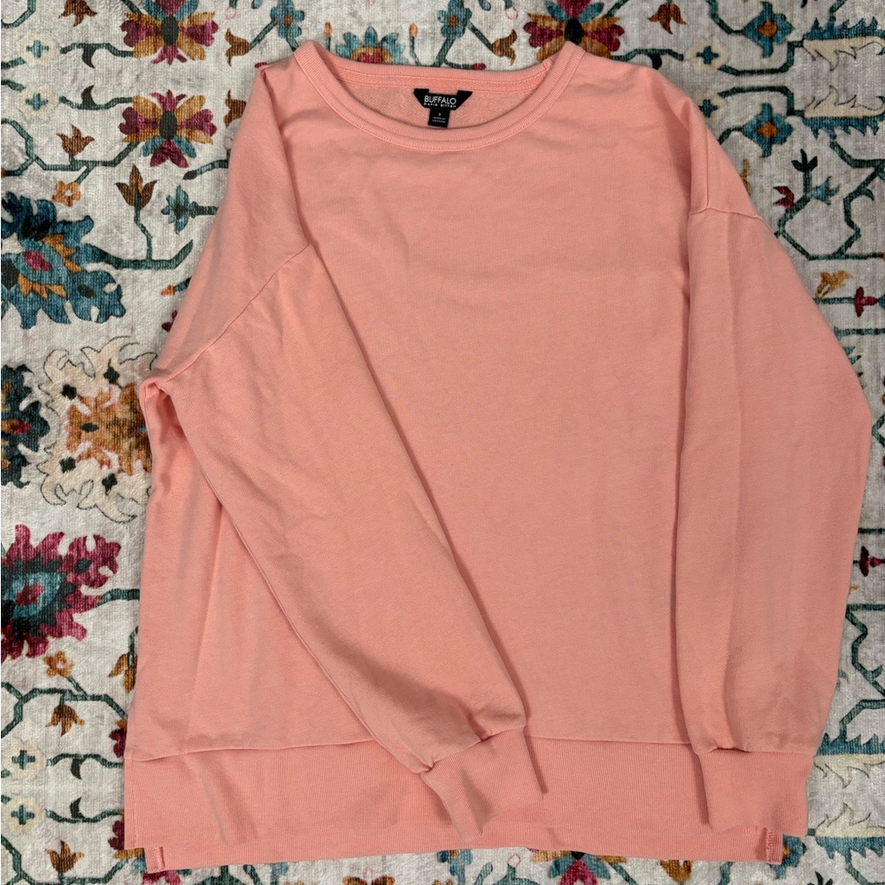 Pink Buffalo Cotton Crewneck